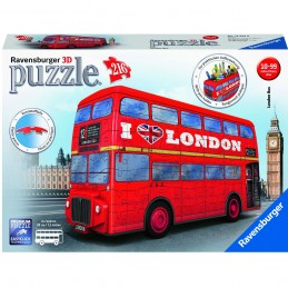 LONDON BUS 3D PUZZLE 216 Pzas