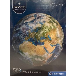 PUZZLE 500 ROUND SPACE EARTH