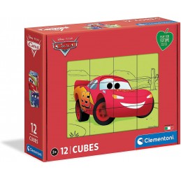 PUZZLE CUBO 12 CARS