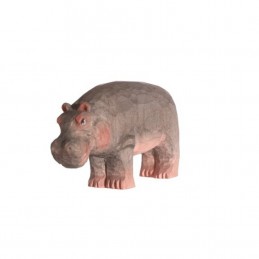 HIPPO IN WOOD