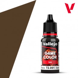 GAME COLOR INK SEPIA 18ML.