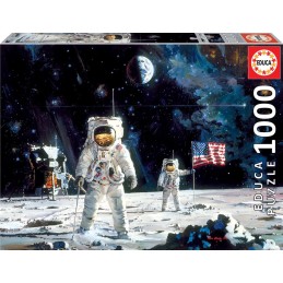 P. 1000 FIRST MEN ON THE MOON
